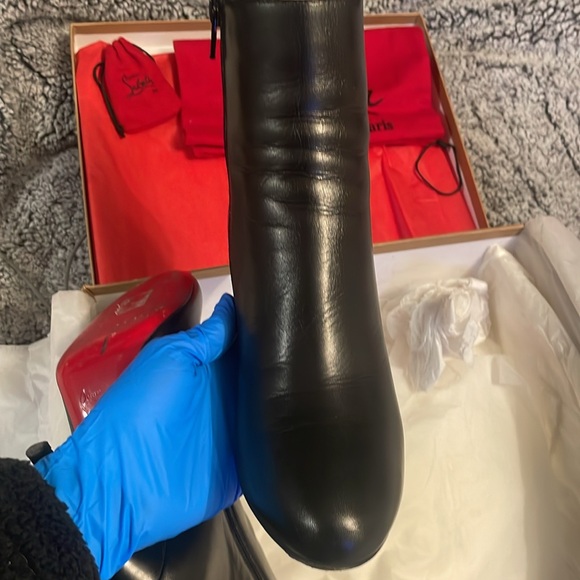 Christian Louboutin Classic Booties, Size 7/37 - Picture 10 of 14